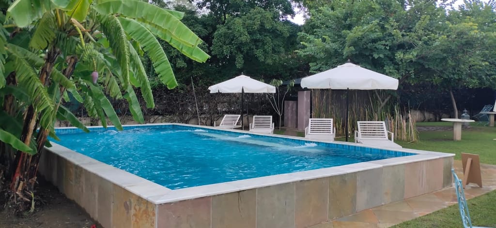 Swimming pool at Ram Pratap Palace
