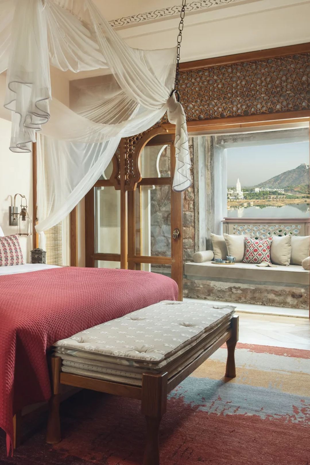 Sleep inside a 14th-century fort, half an hour from Ranthambhore., Six Senses Fort Barwara · Ranthambhore
