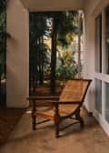 A Modern Wing room at Kara, the desk by the balcony door
