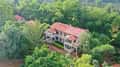 A family villa at Tathastu Kanha seen from the air