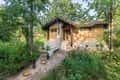 The path to a bungalow at Kanha Earth Lodge