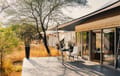 The shared verandah of the Family Suite (Felidae)