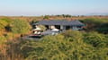 Eden at Jawai, the private encampment and its pool, from above