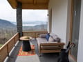 Villa veranda at Qayaam Gah