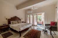 Master Deluxe room with garden doors