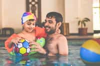 The indoor pool at Tathastu Pench