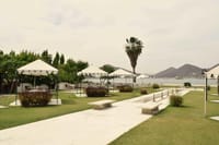 Raaj Bagh outdoor restaurant