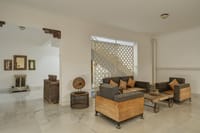 Seating area at Fateh Safari Suites
