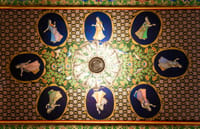 Palace architecture detail, Chunda Palace Udaipur