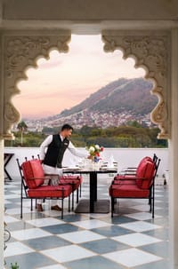 Restaurant dining area
