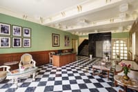 Reception and lobby detail