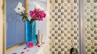 Bathroom detail at Nadis