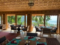 Ruh restaurant and library at Qayaam Gah