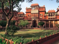 Palace wing seen across the lawn