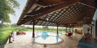 The pool and spa at Svasara