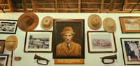 Woodhouse Lounge wall with the A. W. Woods portrait