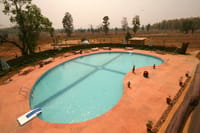 The swimming pool