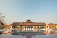 Meghauli Serai grounds, first image of the hotel's own gallery page