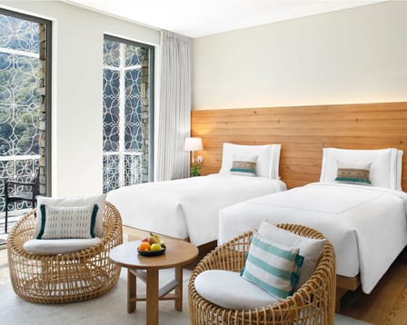 Deluxe Room Ganges View Twin Bed — Taj Rishikesh Resort & Spa