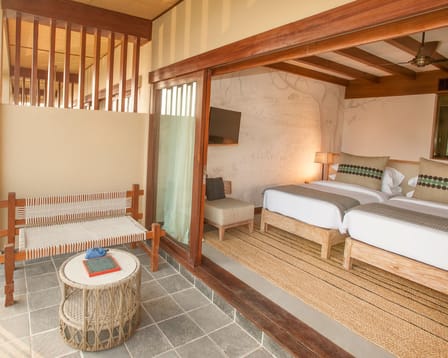 Chitwan Room with Lotus Pond View — Meghauli Serai