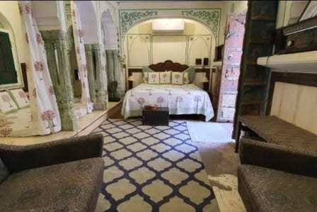 The Haveli Suite, the family’s old Chandni room