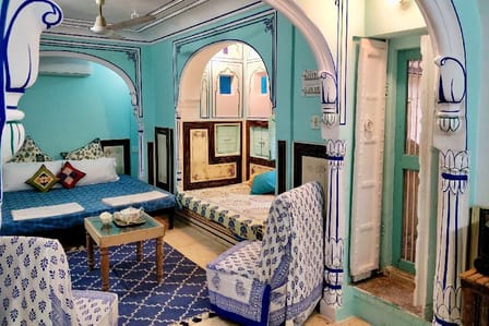 The Triple Room Suite in turquoise