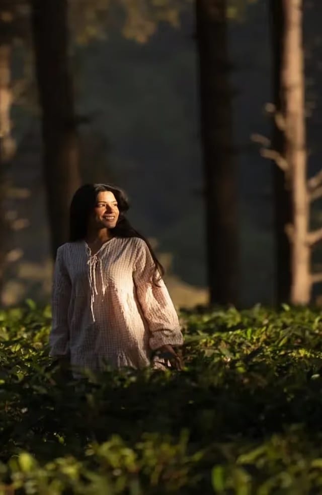 Walk out of the door into the Kumaon hills, five thousand feet up.