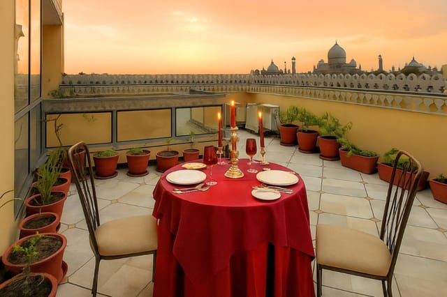 Double Deluxe Taj View Room
