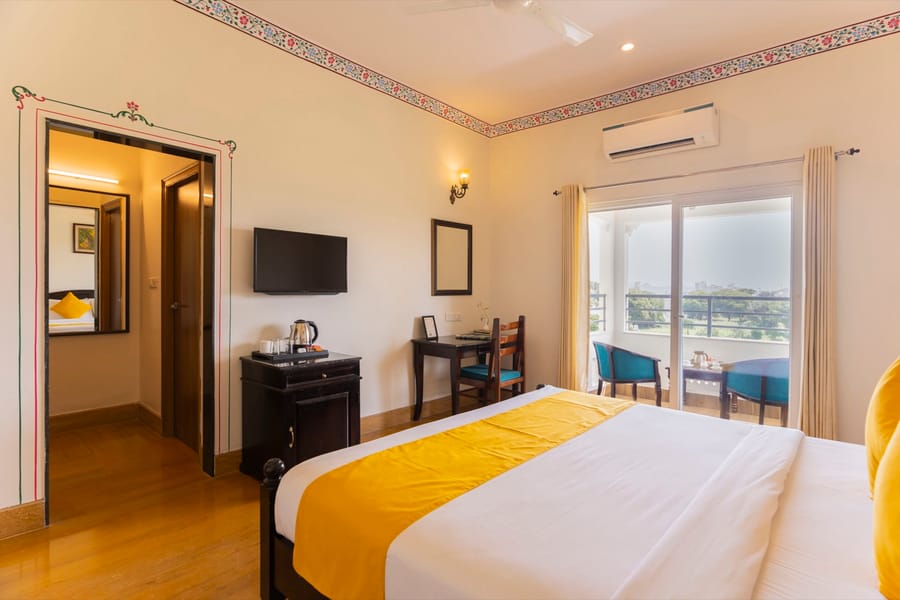 A room at Vasant Vilas, Udaipur