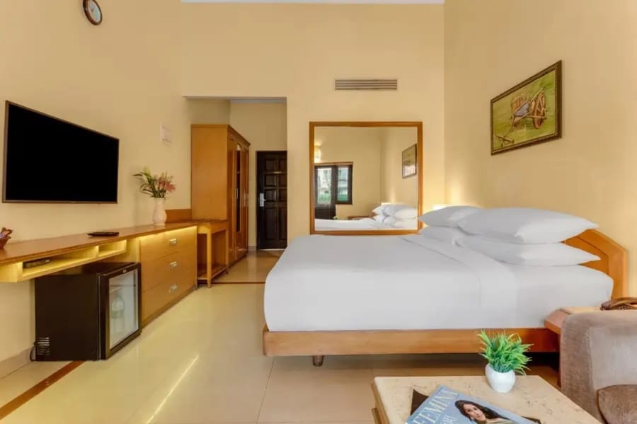A room at Casa de Goa, Calangute